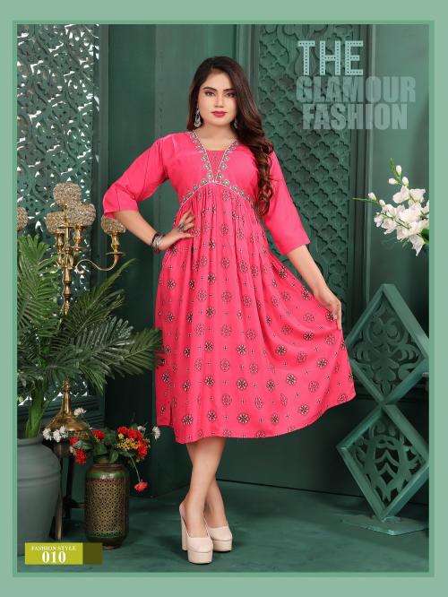 Fashion Talk Iqra Cheap Kurtis in Mumbai wholesale market