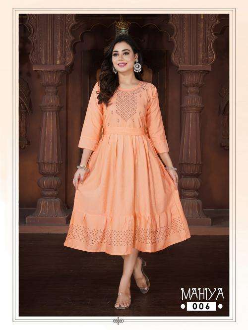 Fashion Talk Mahiya Latest Kurtis in Mumbai wholesale market