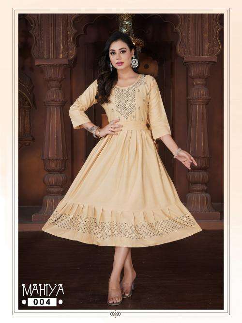 Fashion Talk Mahiya Latest Kurtis in Mumbai wholesale market