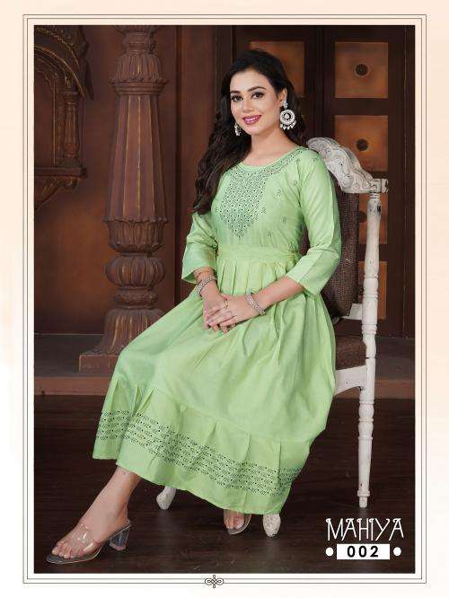 Fashion Talk Mahiya Latest Kurtis in Mumbai wholesale market