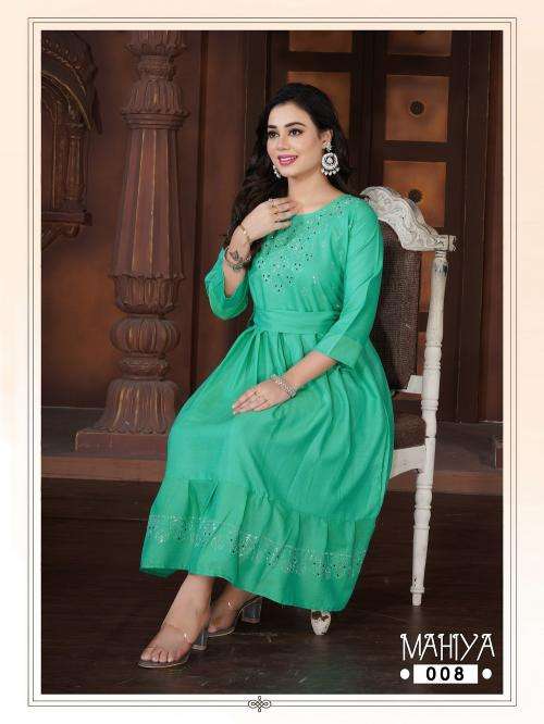 Fashion Talk Mahiya Latest Kurtis in Mumbai wholesale market