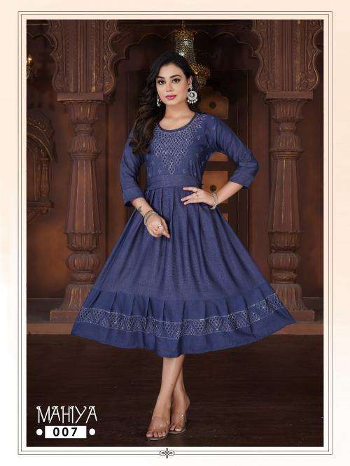 Fashion Talk Mahiya Latest Kurtis in Mumbai wholesale market