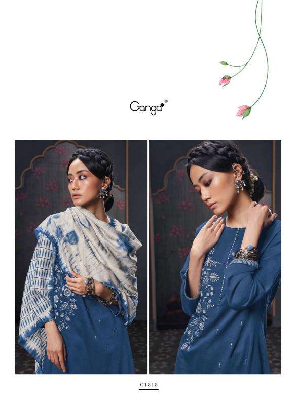 Ganga IZARA Dress Materials wholesale market online