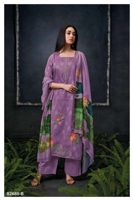 Ganga YASHVI 2685 Wholesale cotton dress material in Mumbai