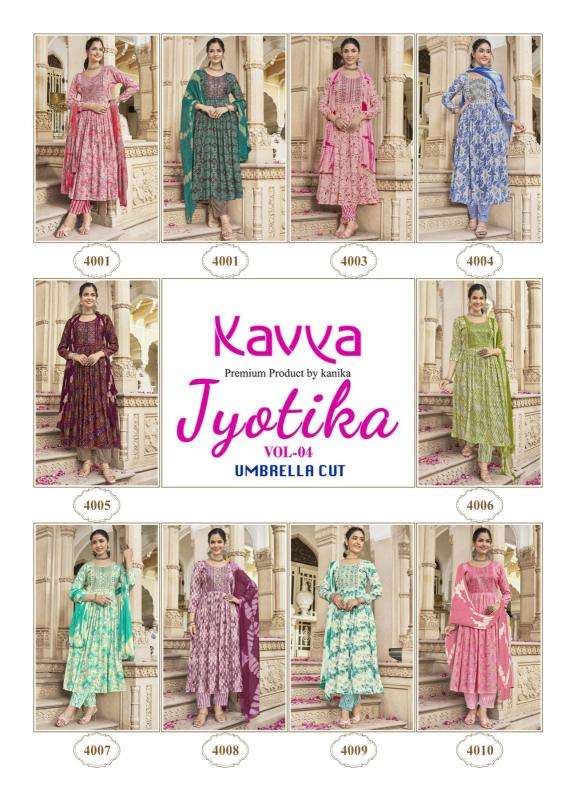 KAVYA JYOTIKA VOL 4 Ladies Kurti Manufacturers 