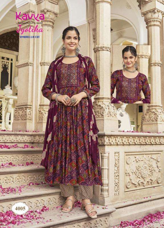 KAVYA JYOTIKA VOL 4 Ladies Kurti Manufacturers 