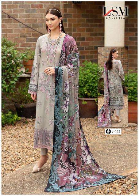 Lsm Firdous Queen Vol 11 Heavy Lawn Cotton Dress Material Bulk clothing manufacturers in India