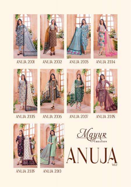 Mayur Anuja Vol 2 Cotton Wholesale dress fabrics