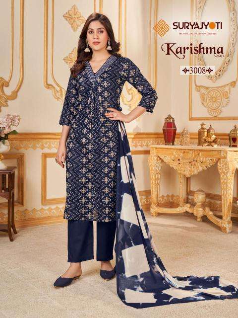 Suryajyoti Karishma Vol-3 Latest Kurti designs in Mumbai