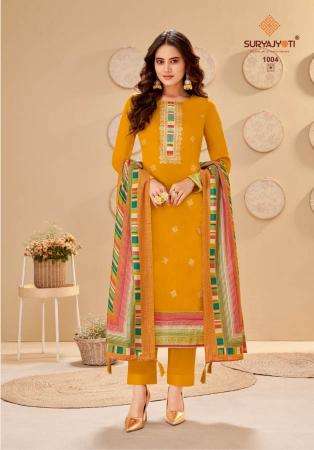 Suryajyoti Pallavi Vol 1 Jam Satin Printed Dress material wholesalers in Kashmir