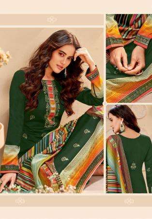 Suryajyoti Pallavi Vol 1 Jam Satin Printed Dress material wholesalers in Kashmir