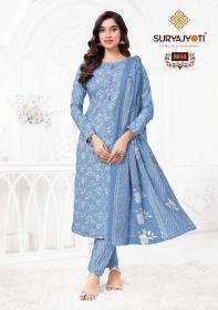 Suryajyoti Preyasi Vol-8 Dress material manufacturers in Hyderabad