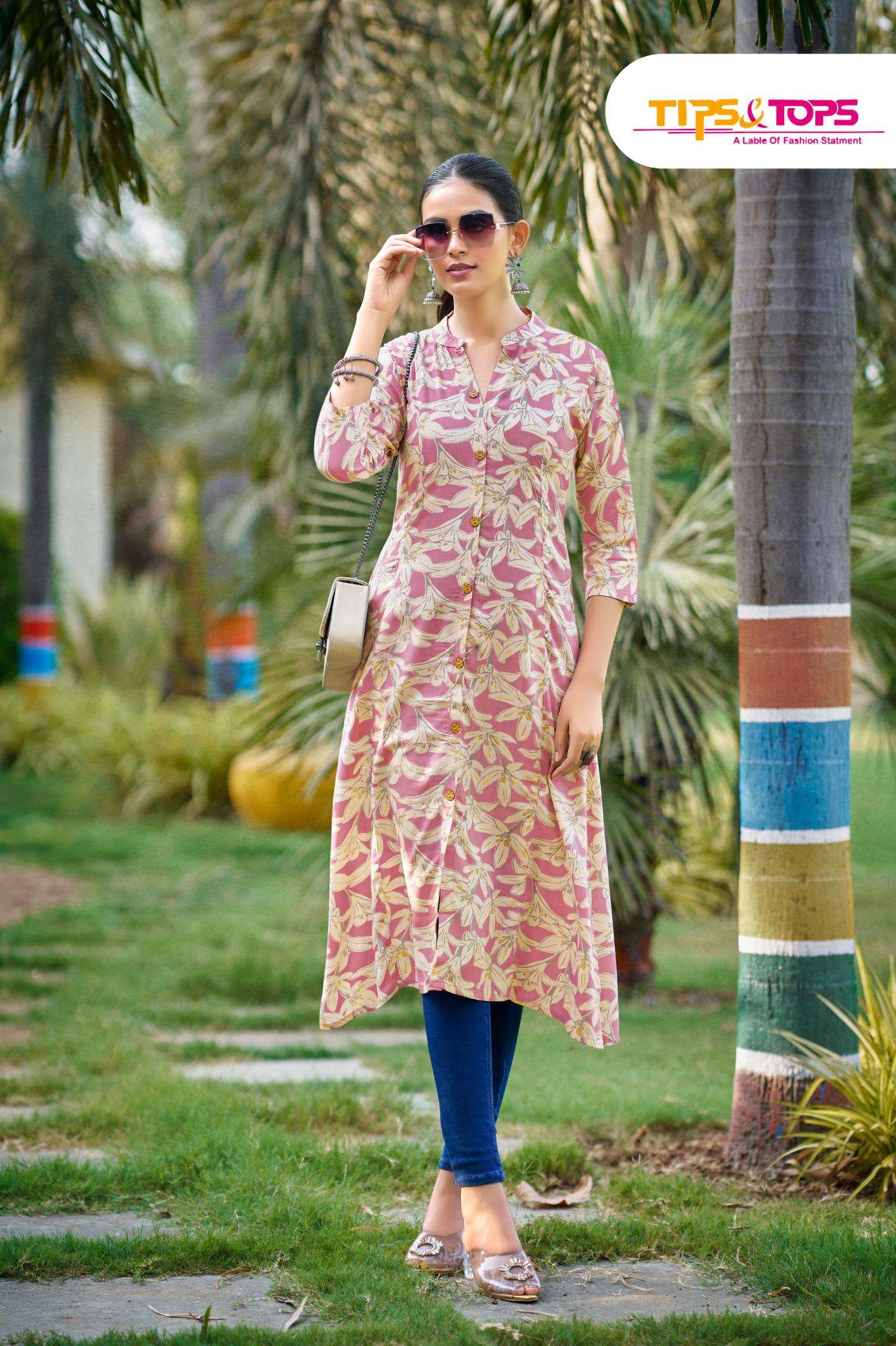 TIPS & TOPS MIMI Vol 02 Wholesale Kurti suppliers in Hyderabad