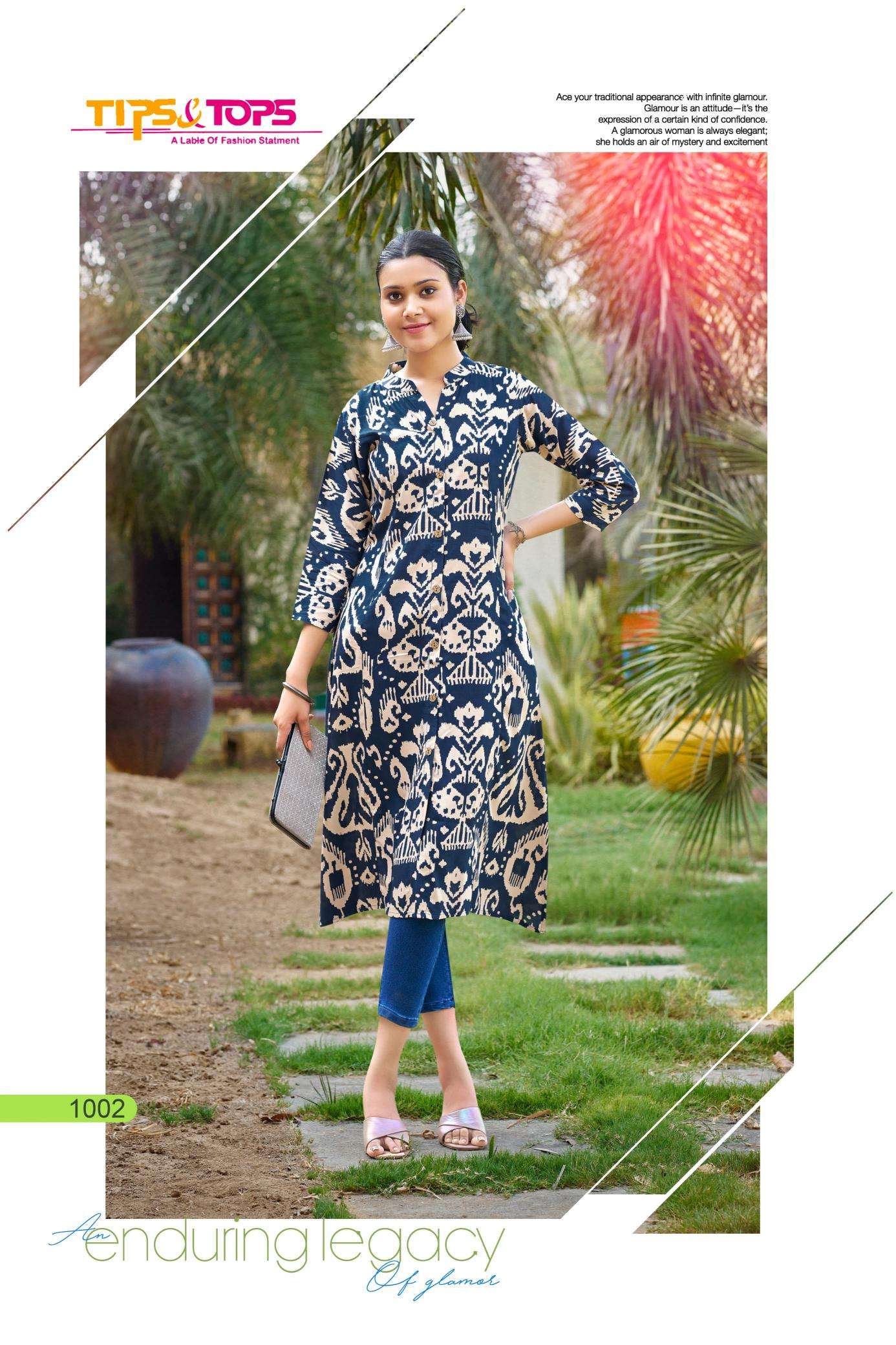 TIPS & TOPS MIMI Vol 02 Wholesale Kurti suppliers in Hyderabad