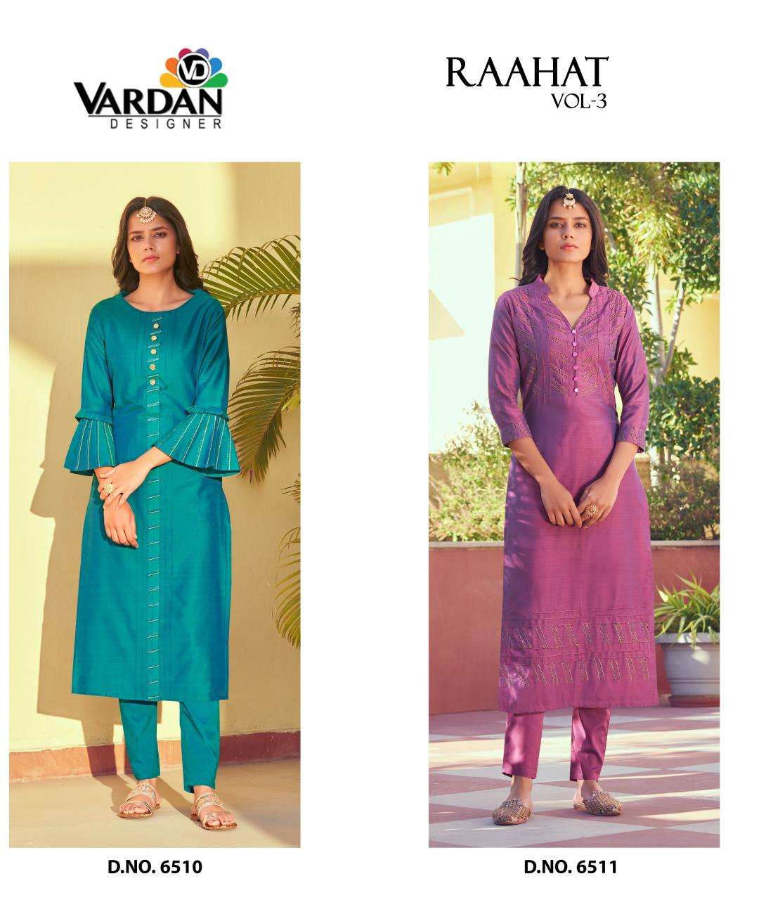 Vardan Designer RAAHAT- Vol-3 Printed Kurti for ladies