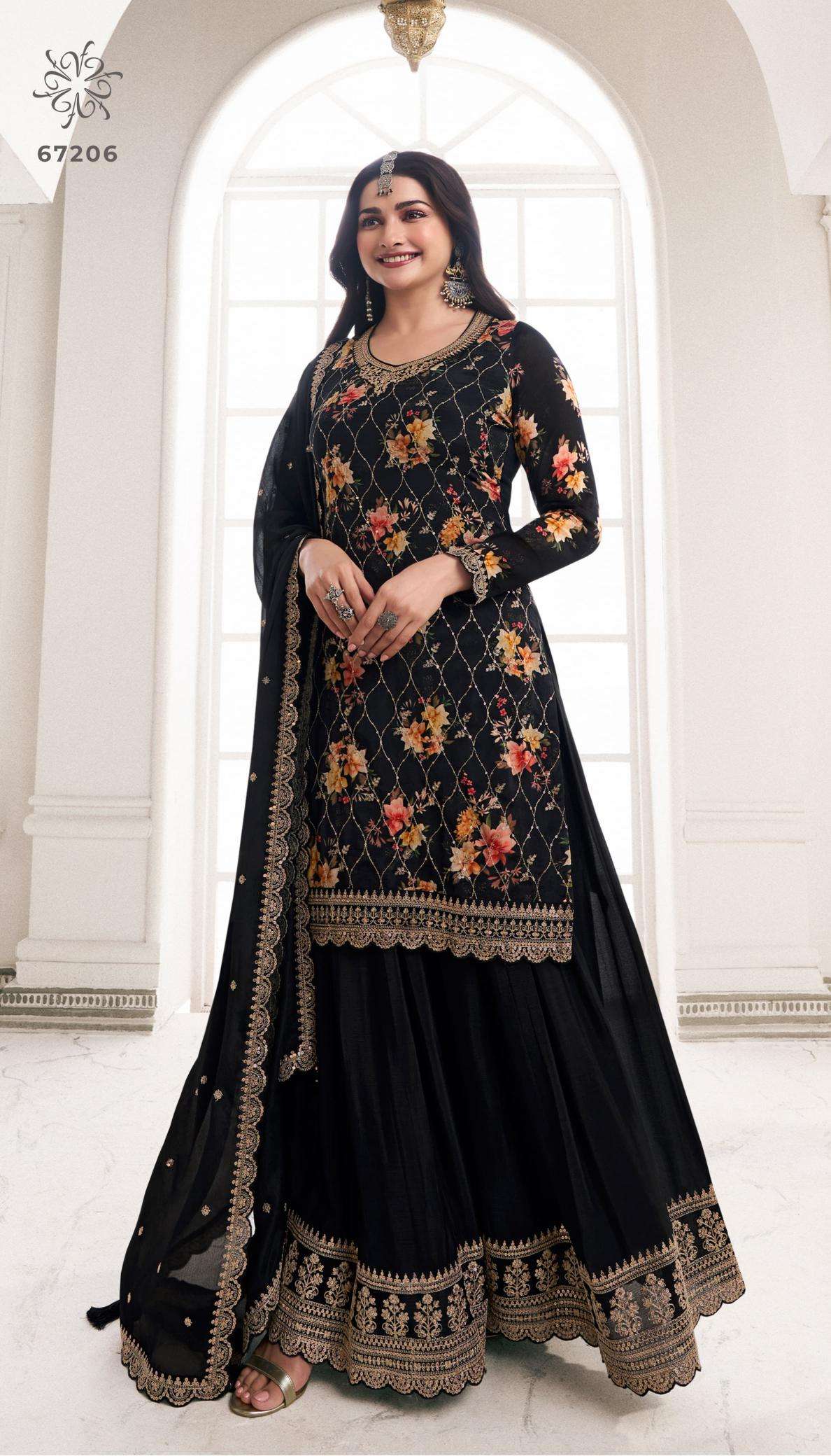 Vinay Kuleesh Sneh Nx Chinon Embroidered Budget-friendly salwar kameez wholesale in Hyderabad