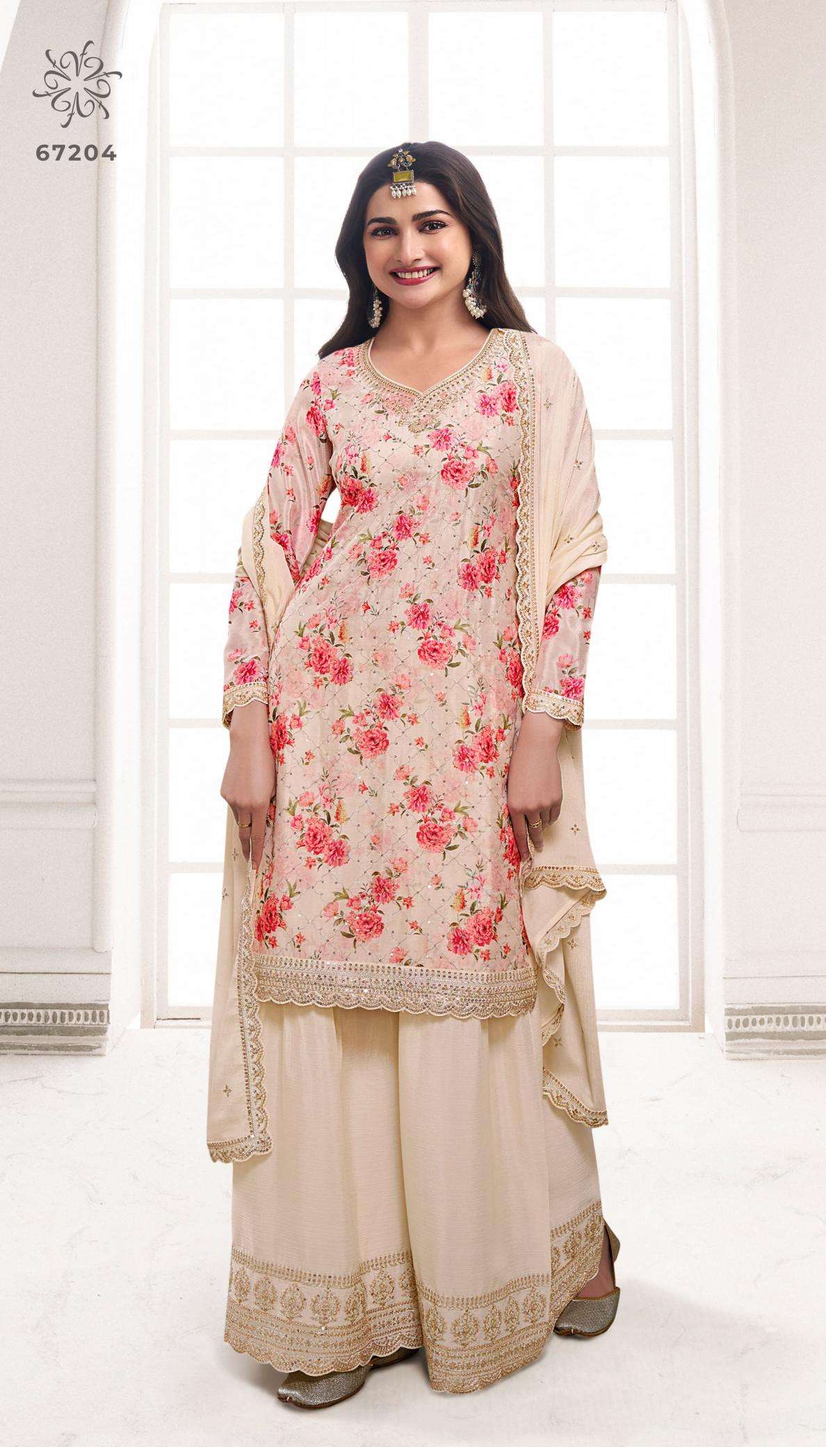 Vinay Kuleesh Sneh Nx Chinon Embroidered Budget-friendly salwar kameez wholesale in Hyderabad