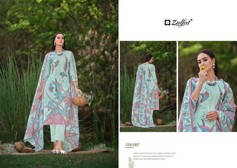 Zulfat Hakoba Vol 2 Cotton Printed Surat dress material online shopping