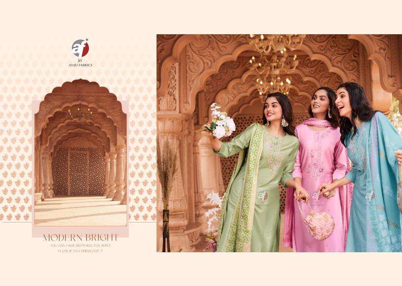 Anju Fabrics Once More Vol 4 Kurti warehouse in Ahmedabad