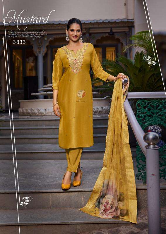 Anju Fabrics Silk Affair vol - 4 Rayon kurtis in Mumbai