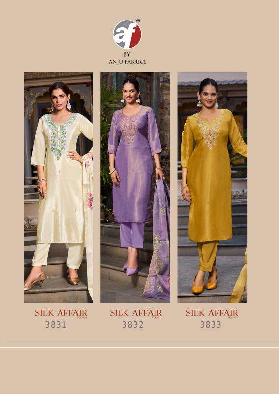 Anju Fabrics Silk Affair vol - 4 Rayon kurtis in Mumbai