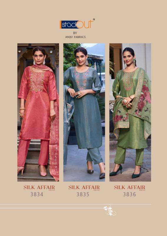 Anju Fabrics Silk Affair vol - 4 Rayon kurtis in Mumbai