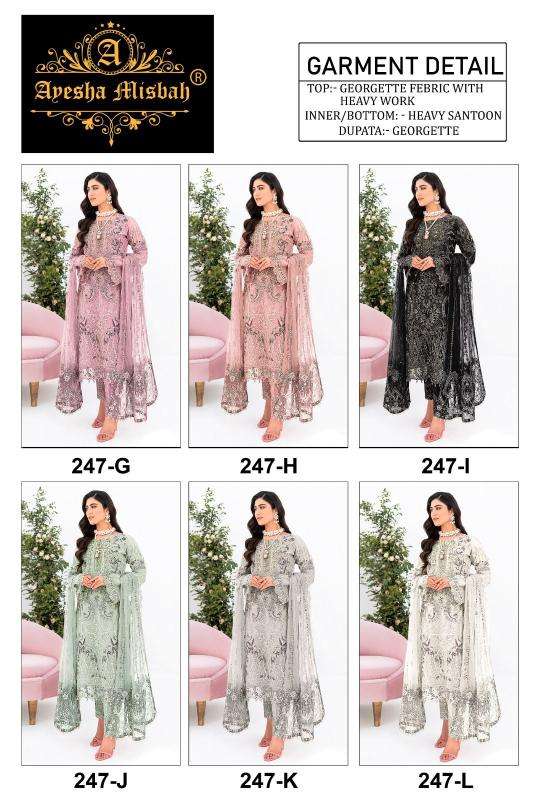 Ayesha Misbah 247 Pakistani suits manufacturers