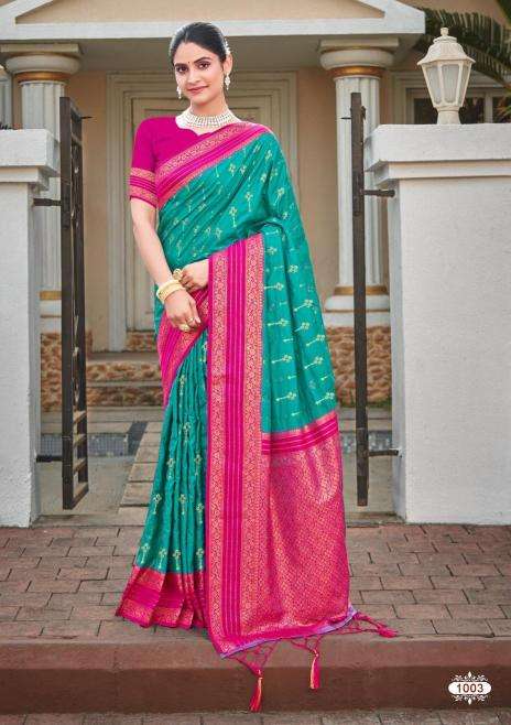 BUNAWAT MEENA SILK Saree  Material in Pune