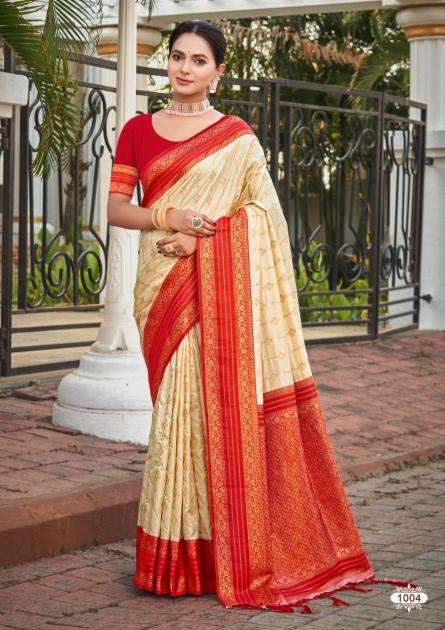 BUNAWAT MEENA SILK Saree  Material in Pune