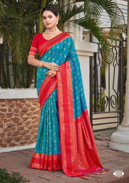 BUNAWAT MEENA SILK Saree  Material in Pune