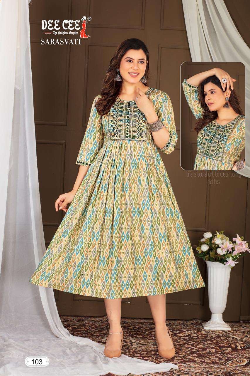 DEECEE SARASWATI Surat kurti suppliers