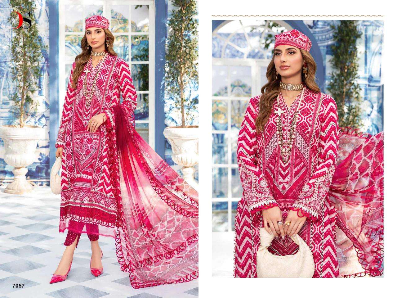 Deepsy Maria B MPrint 24 Vol 3 Chiffon Dupatta Wholesale designer Salwar Kameez