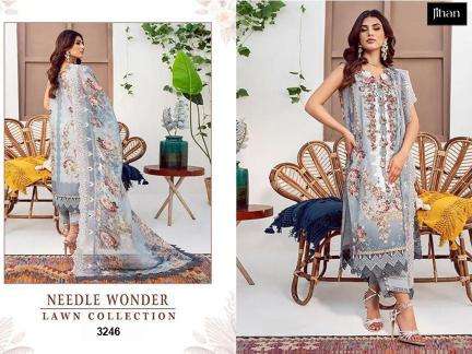 Jihan Needle Wonder 3245 And 3246 Chiffon Dupatta Pakistani suits for weddings