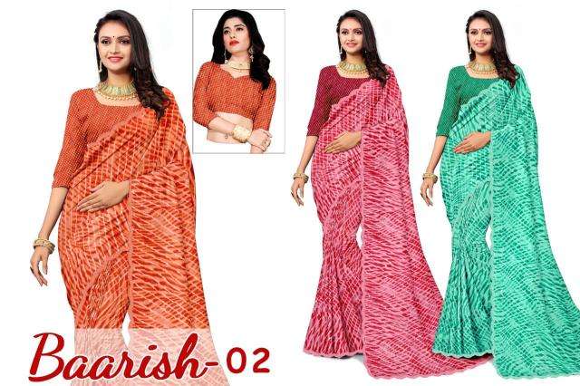 KAMYA BAARISH Vol 2 SIROSKI Saree wholesale market in Hyderabad with price