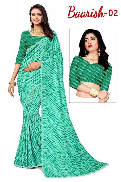 KAMYA BAARISH Vol 2 SIROSKI Saree wholesale market in Hyderabad with price