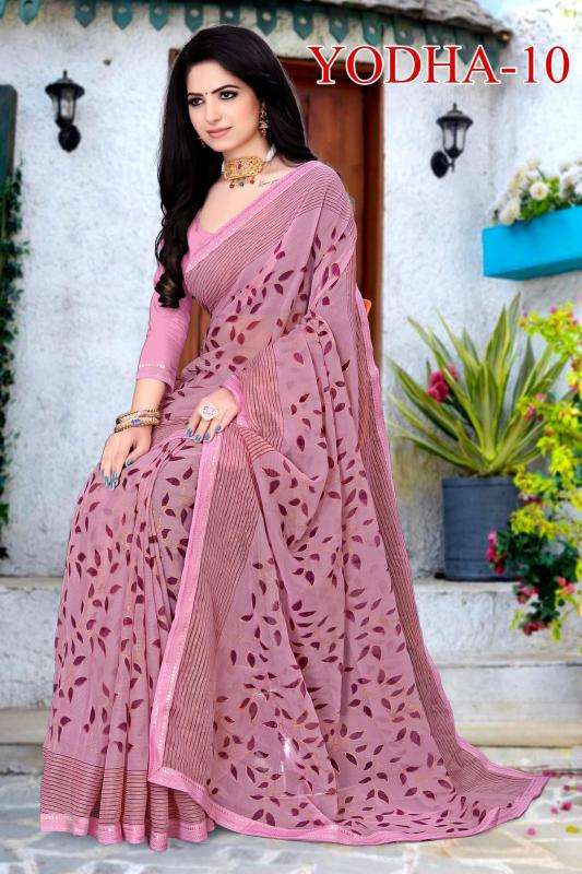 KAMYA YODHA Vol10 Net saree wholesalers in Kolkata