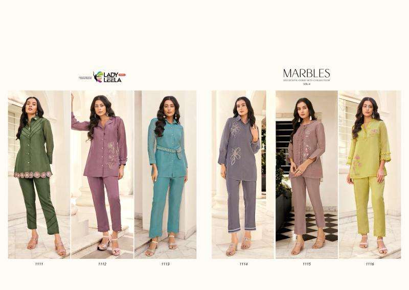 LADY LEELA MARBLES VOL4 CO ord set Kurti wholesale market in Malad