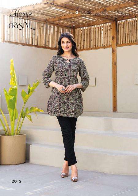 Mayur Crystal Vol-2 – Short Tops Kurti wholesalers in West Bengal