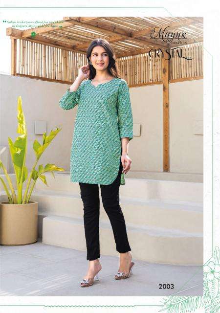 Mayur Crystal Vol-2 – Short Tops Kurti wholesalers in West Bengal