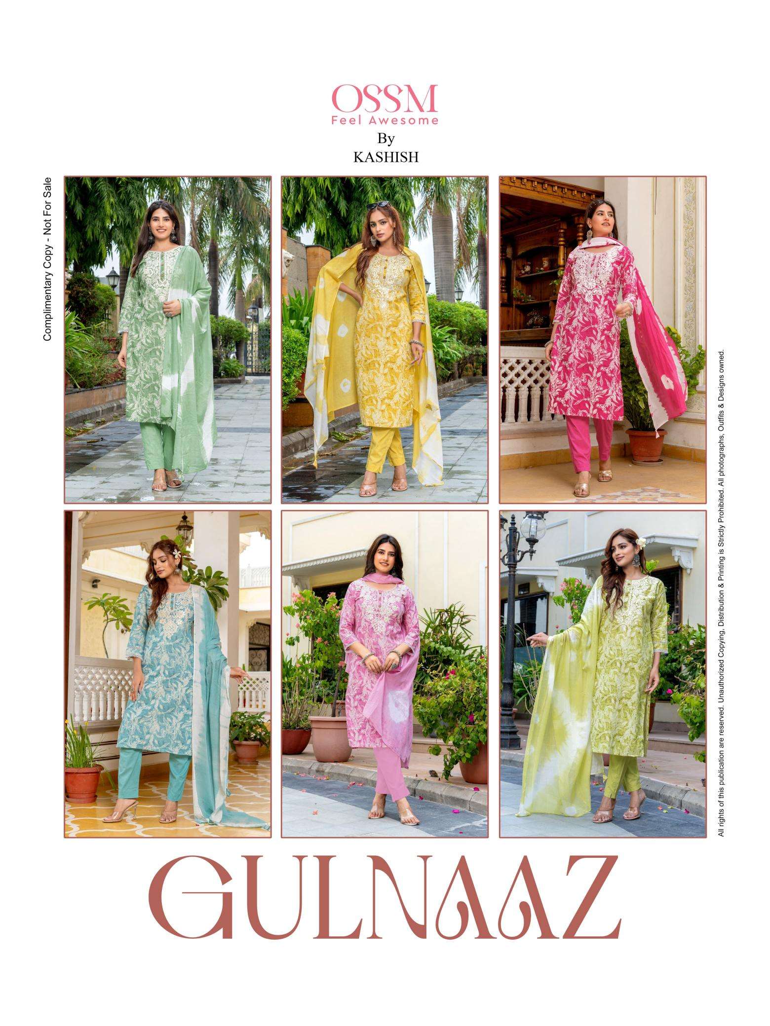 OSSM GULNAAZ VOL1 Anarkali kurtis in Mumbai