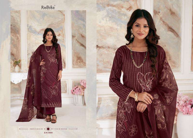 Radhika Azara Night Queen dress material suppliers