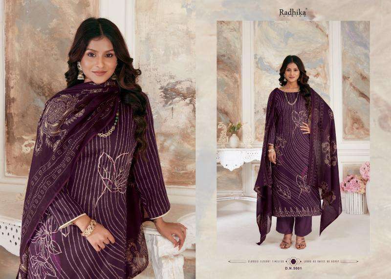 Radhika Azara Night Queen dress material suppliers