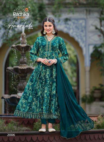 RADHIKA Lifestyle ANARKALI VOL 2 Kurti bulk order