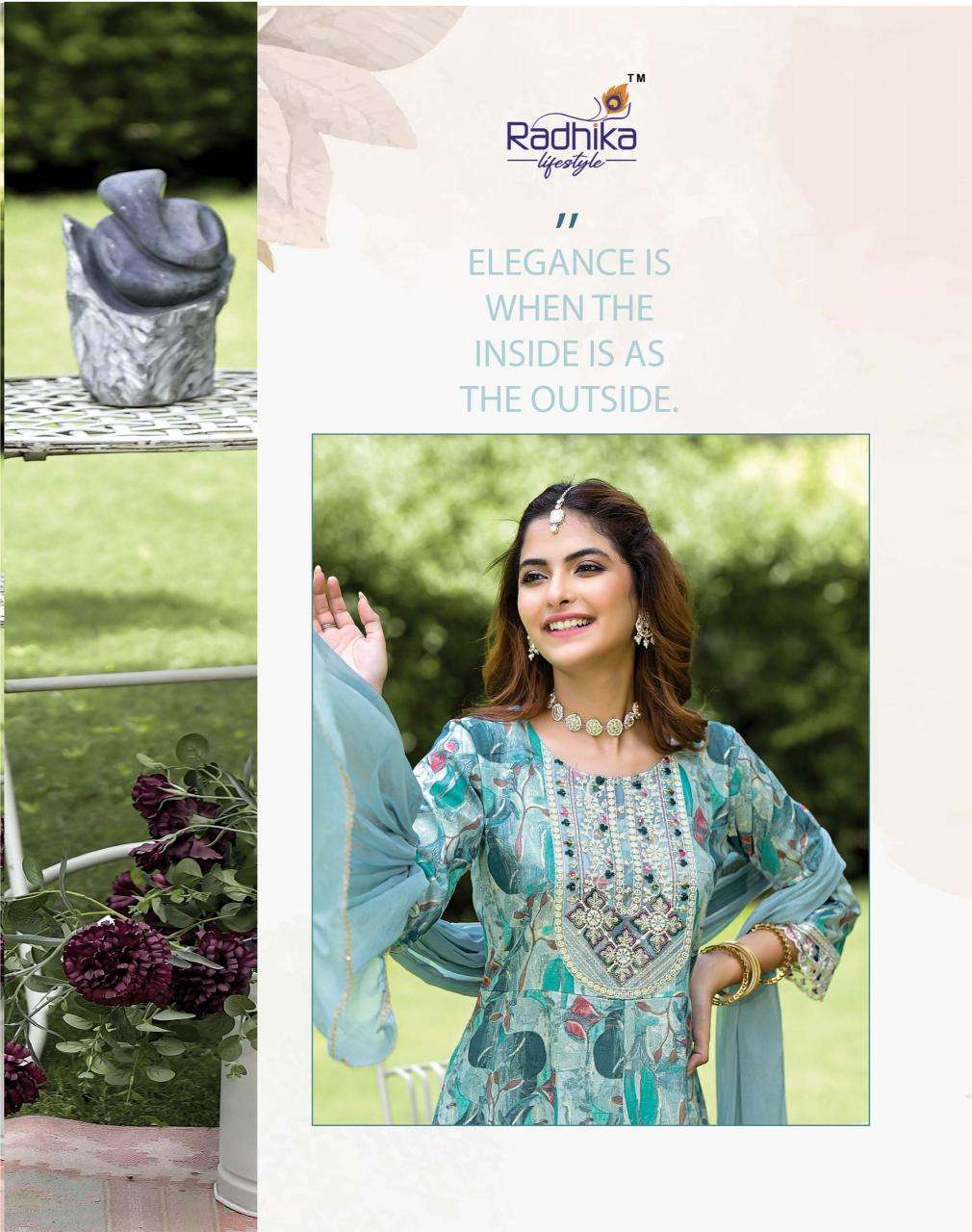 RADHIKA Lifestyle SUMMER BEAUTY VOL 2 Kurti materials wholesale in Bangalore