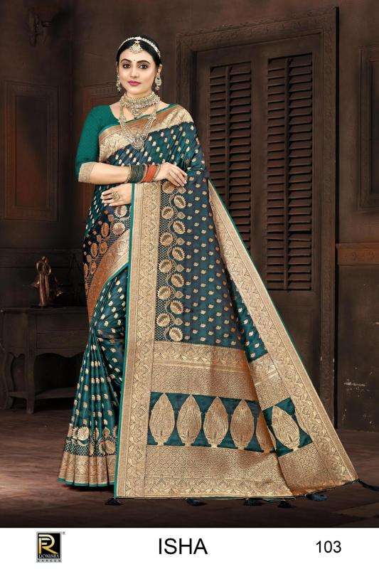 Ronisha ISHA Banarasi Silk Saree wholesalers