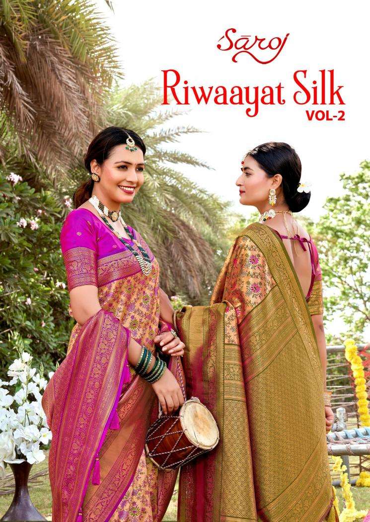 Saroj Riwaayat silk Vol - 2 Wholesale saree suppliers in India