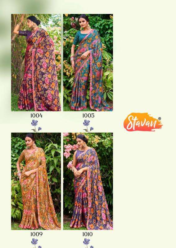 Stavan Feena Indian saree wholesale market