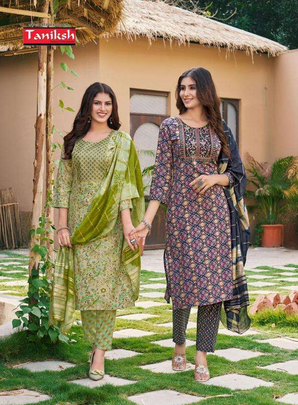 TANIKSH SABA VOL 4 Kurti material manufacturers