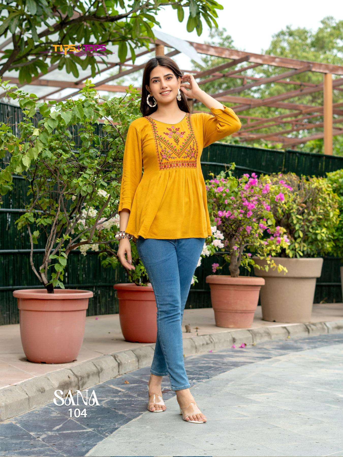 Tips And Tops Sana Vol 3 Wholesale kurtis in Bangalore