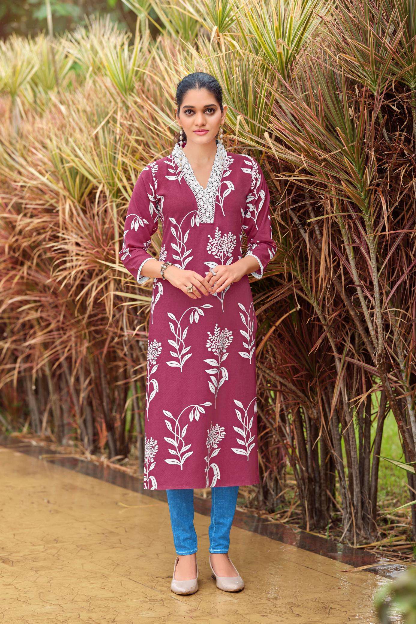 TIPS & TOPS VIANA Designer kurtis for resale